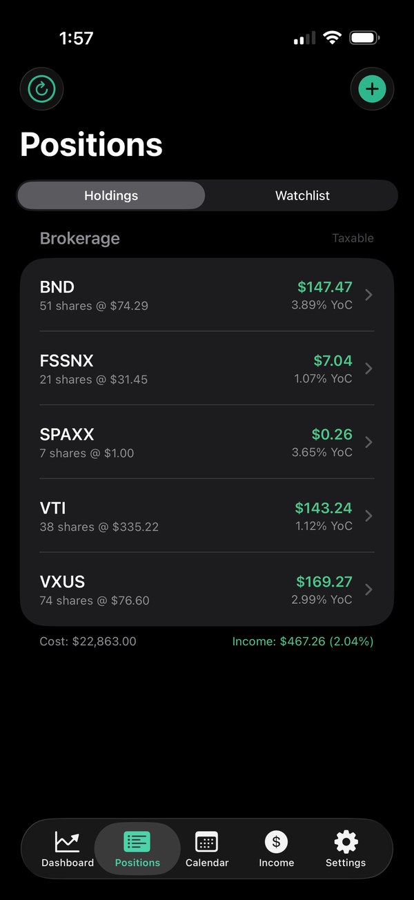 Holdwise screenshot 7