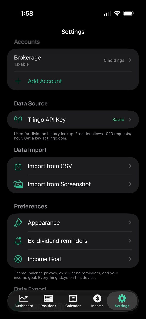 Holdwise screenshot 10