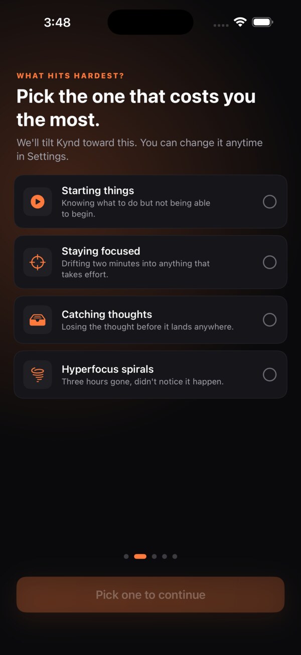 Kynd screenshot 2