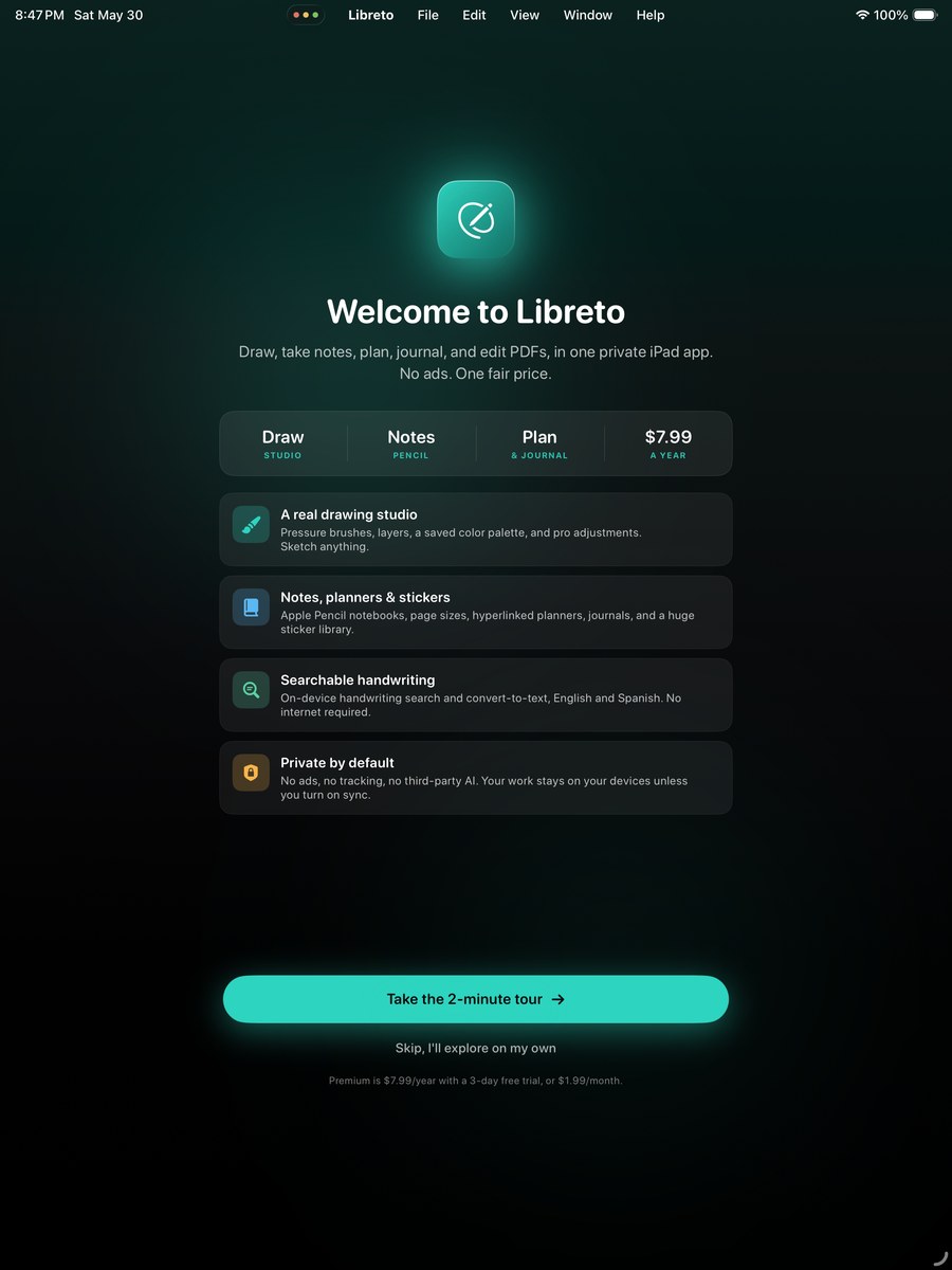 Libreto screenshot 1