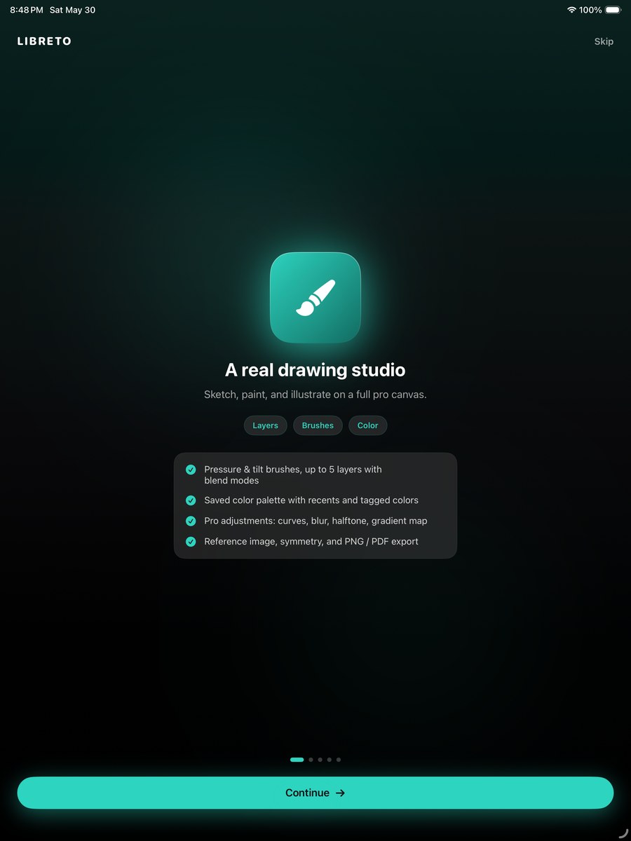 Libreto screenshot 2