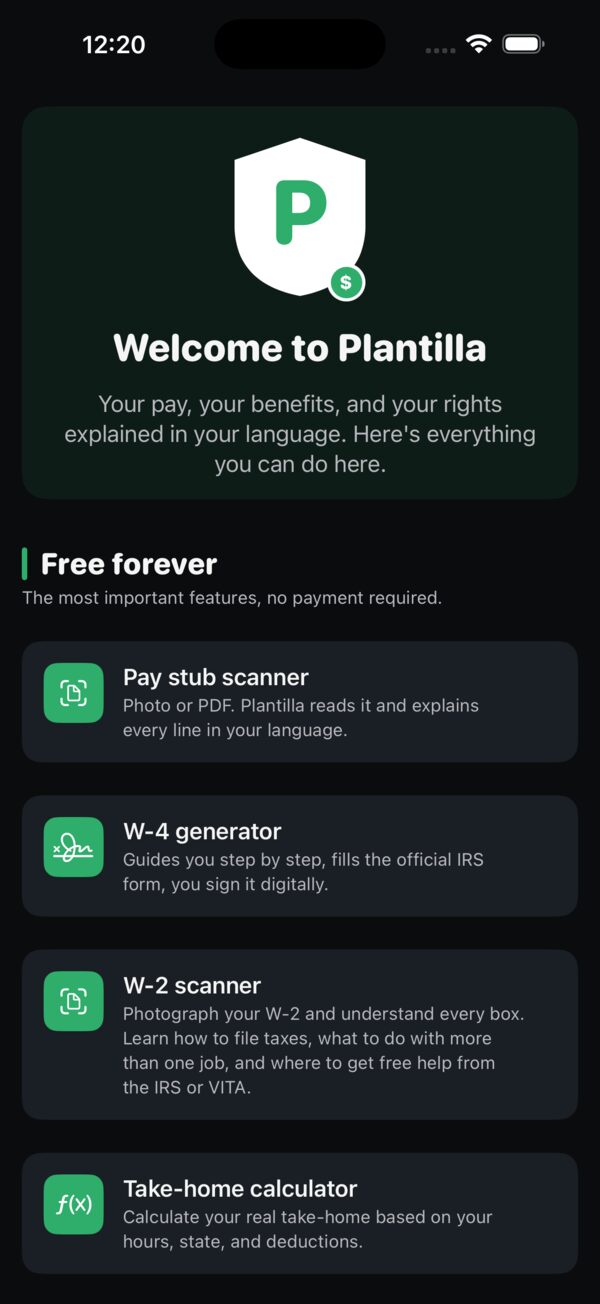 Plantilla screenshot 3