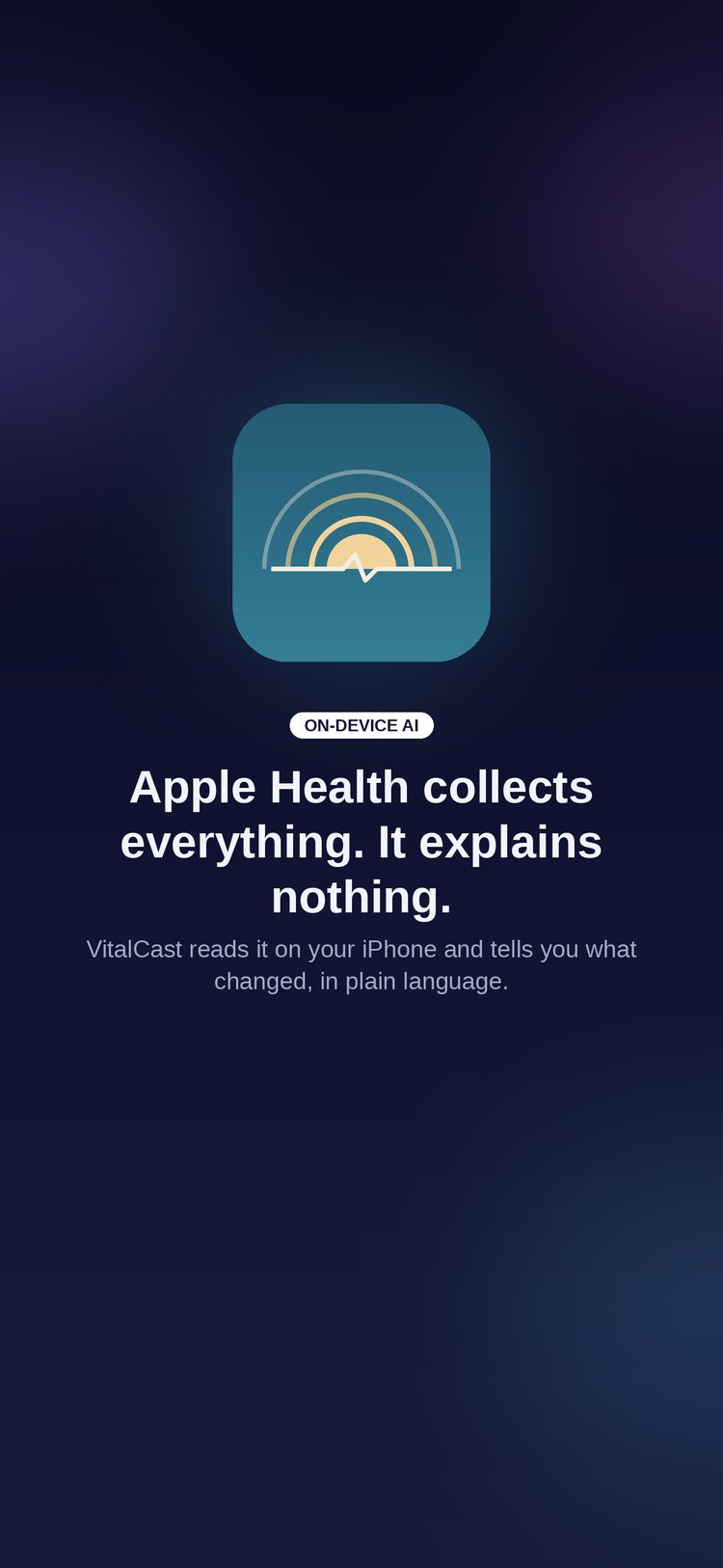 VitalCast screenshot 1