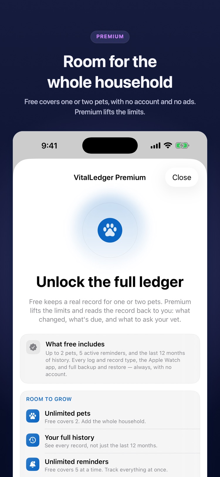 VitalLedger screenshot 11